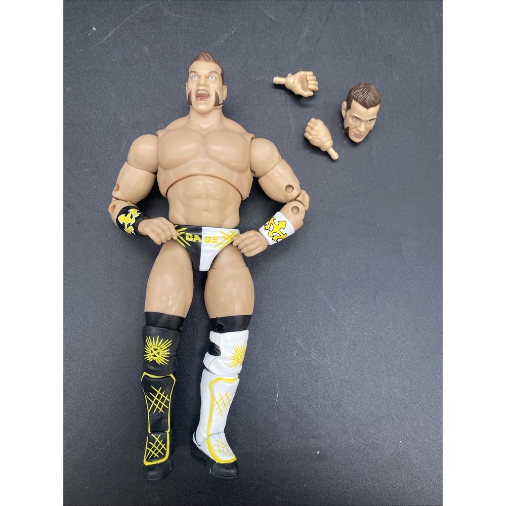Brian Cage - AEW Unrivaled Complete Action Figure Loose Jazwares W Attachments